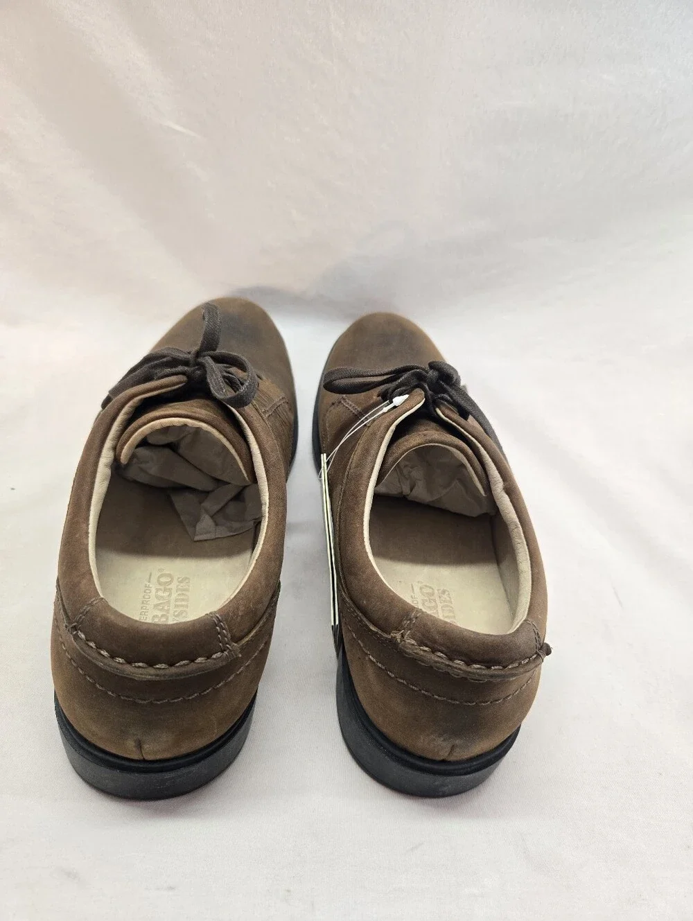 SEBAGO Men's 9M Drysides Waterproof Brown Lace-Up Oxfords Hawkins Shoes New